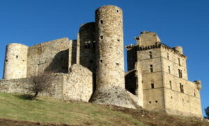 Chateau du col de Portes, Gard, France